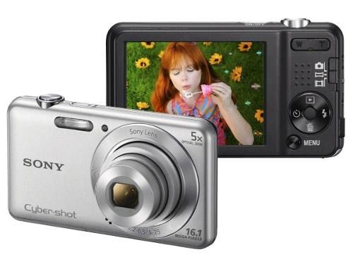Câmera Digital Sony Cyber-shot Dsc-w710- 16mp - Filma Hd